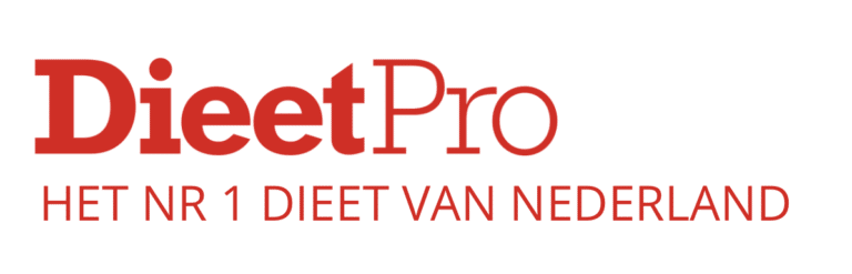Afbeelding van het logo van DieetPro met de slogan, DieetPro, het nummer 1 dieet van Nederland.