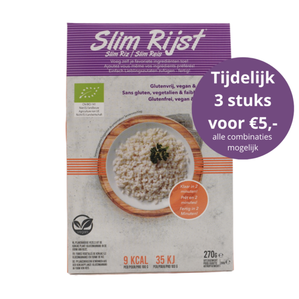 Low Calorie SlimPasta Rijst Organic (nu 3 voor €5,-) 1
